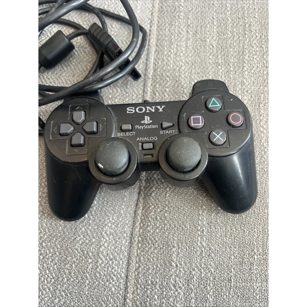 Official Sony PlayStation 2 PS2 DualShock 2 Controller! Works Great! Authentic!